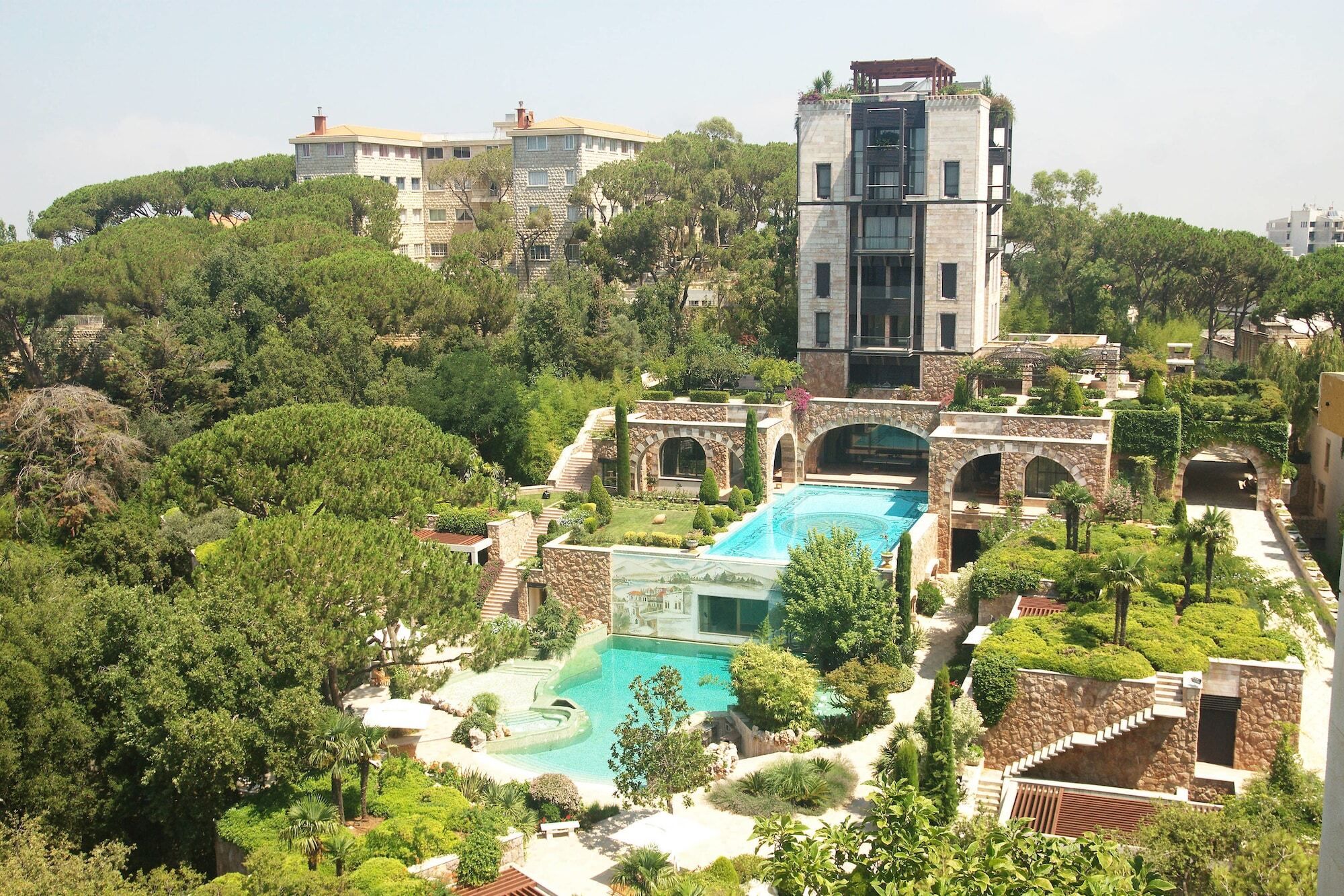 Grand Hills Hotel & Spa Brummana Exteriér fotografie